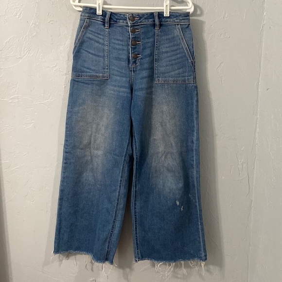 Carly Jean Los Angeles Denim - EUC Carly Jean Los Angeles Hendrix Wide-leg Jeans